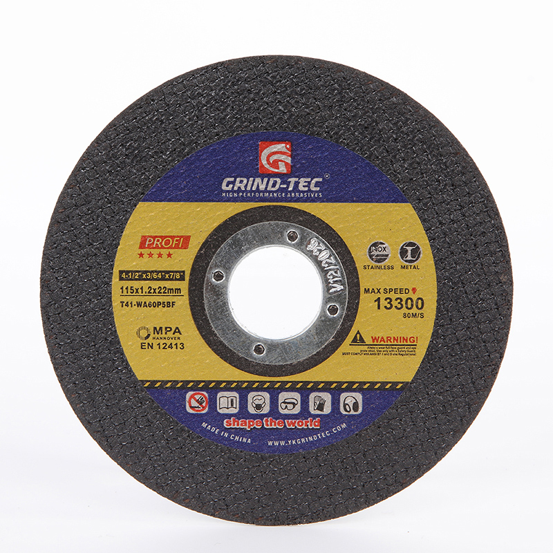 Abrasives Wheel 4.5" T41 115*1.2*22.23mm Metal and Inox Cutting Disc