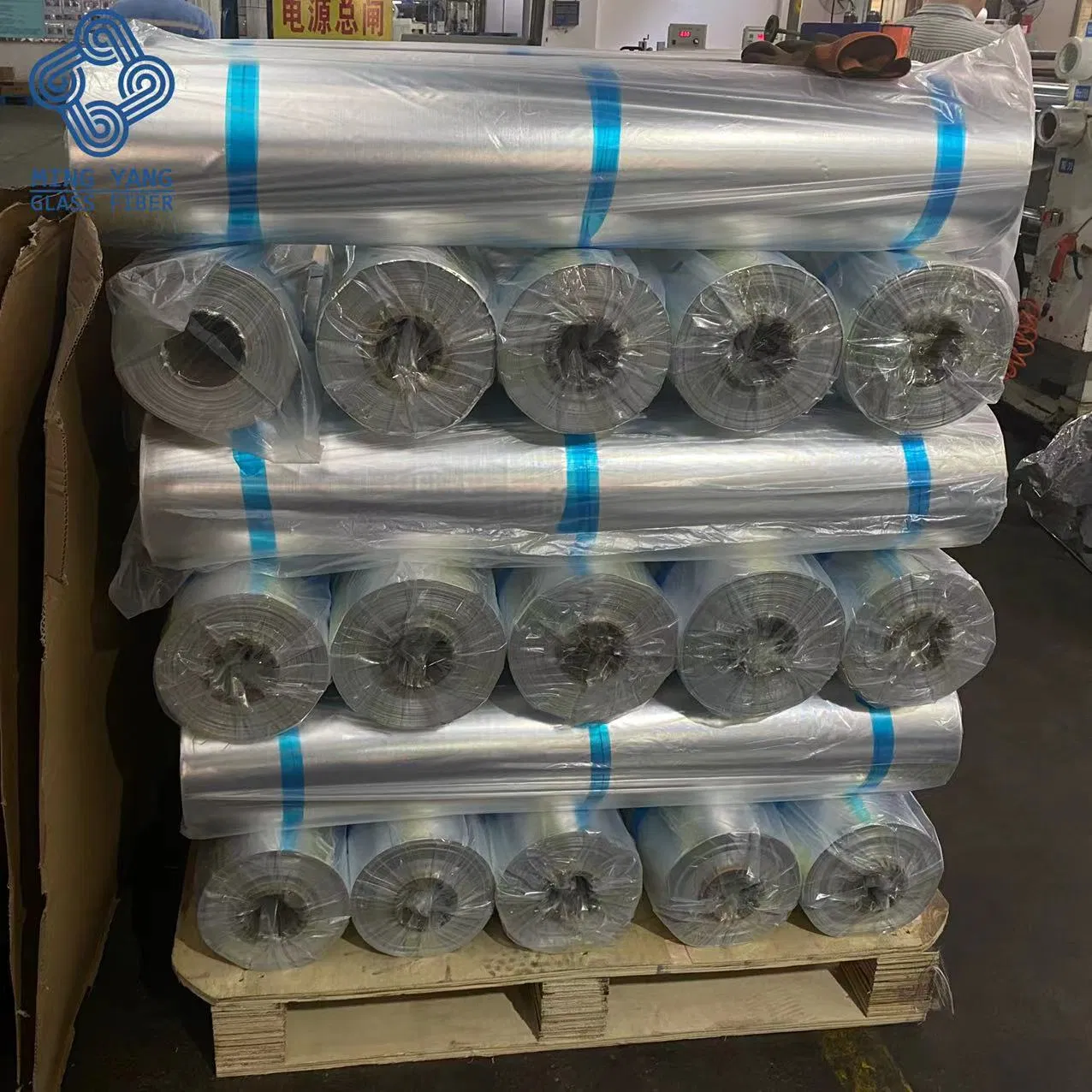 Fiberglass Compounded PP Non Woven Insulation Embossed Aluminum Laminating Foil