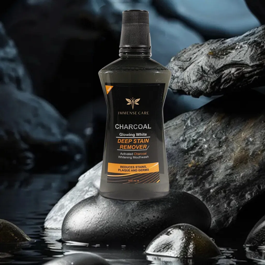 500ml Activated Charcoal Whitening Mouthwash