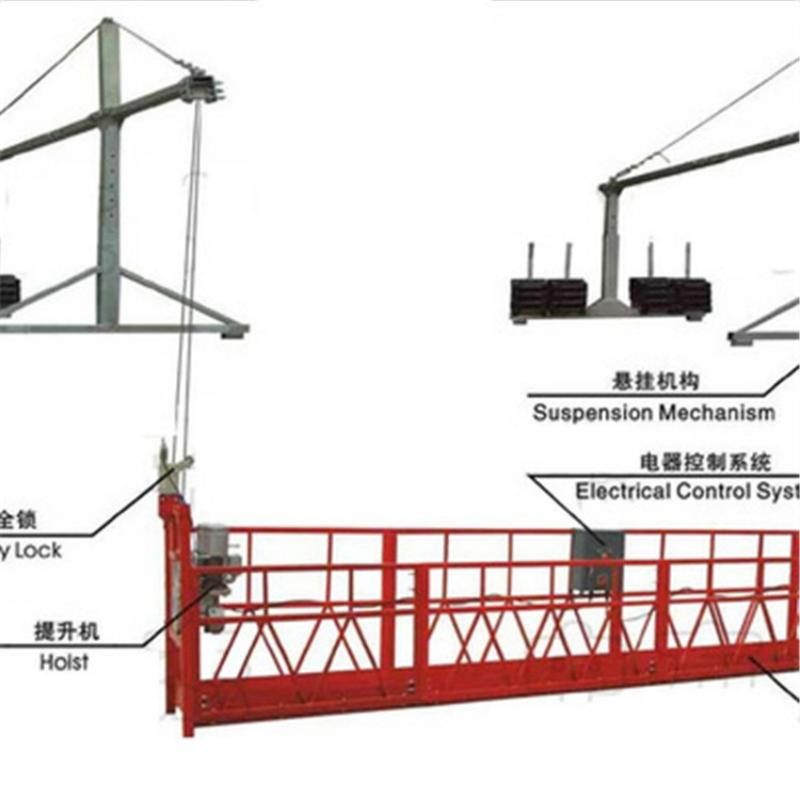 Zlp630 Adjustable Suspended Platform for Construction and Maintenance