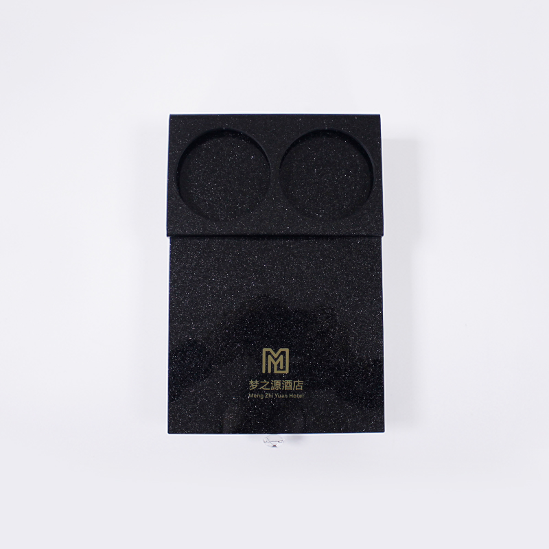 Hotel Bathroom Amenities Acrylic Amenities Box Glass Cup Holder Toothbrush Box