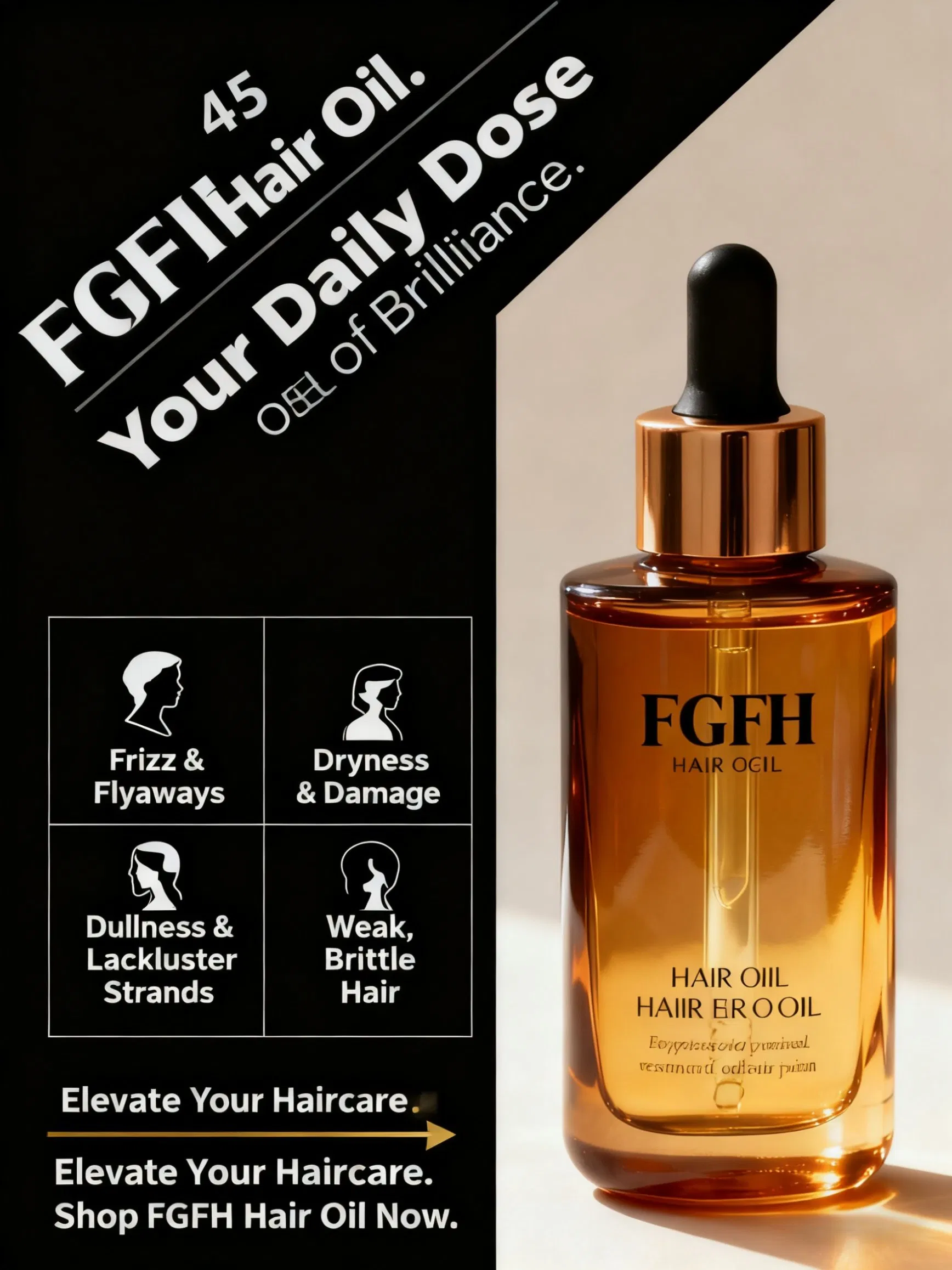 Biotin Hair Growth Shampoo with Peppermint Rosemary Oil Increases Volume and Thickens Hair for Private Label and Bulk Orders