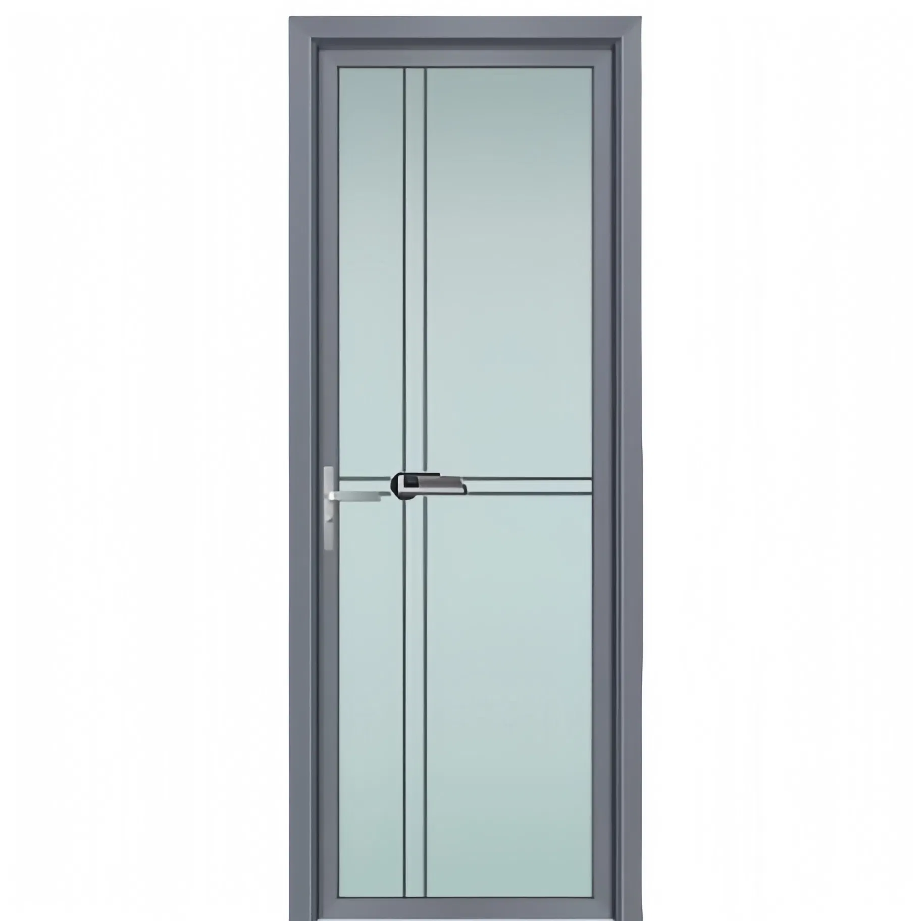 Распашная стеклянная дверь для ванной Sleek Swing