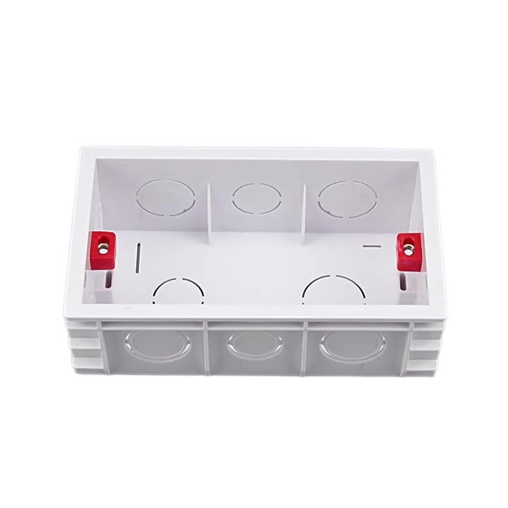 Огнестойкая встраиваемая монтажная коробка для выключателя