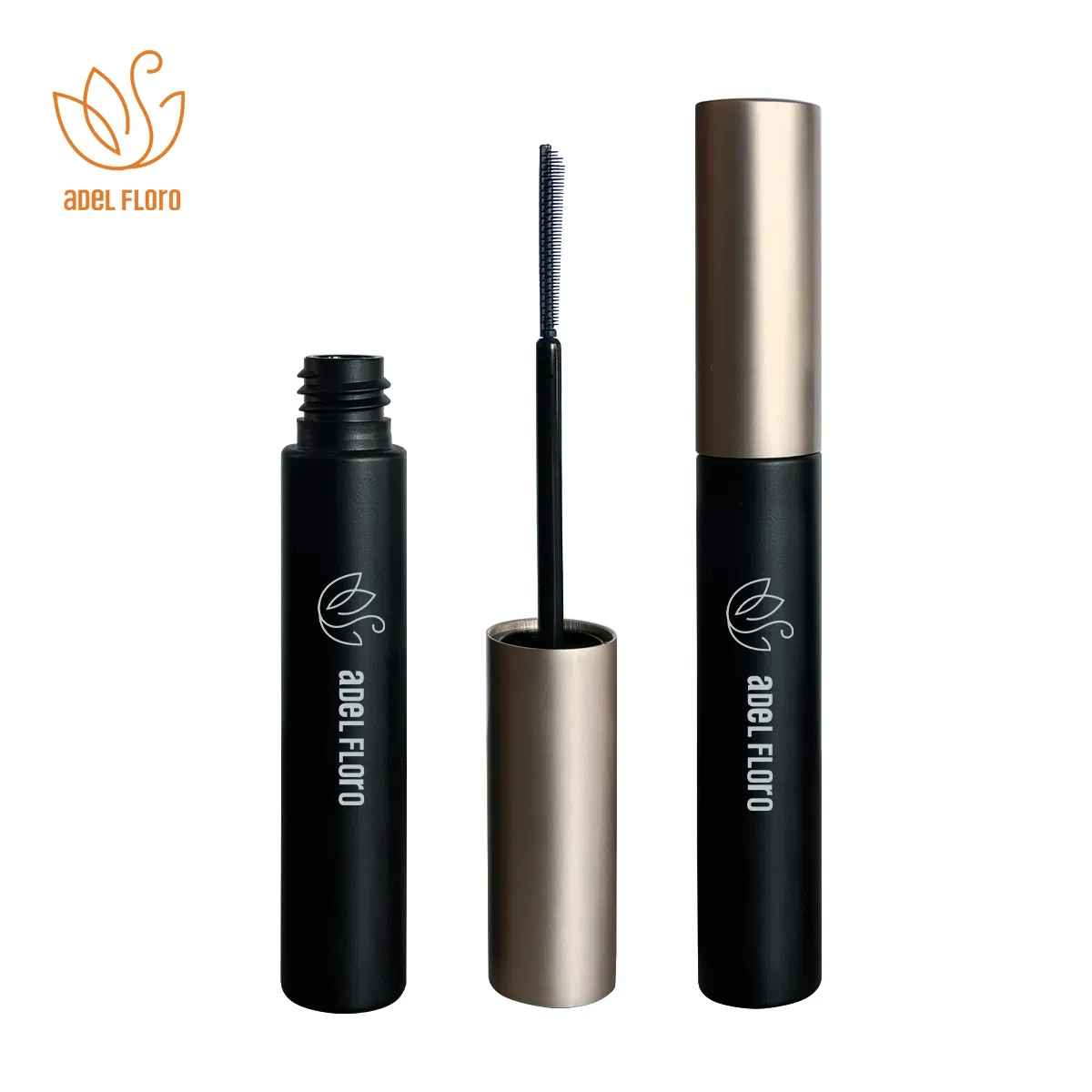 OEM Customized Waterproof Hypoallergenic Extension Lengthening Curling Eyelash 4D Fiber Dense Mascara Wholesale Cosmetics