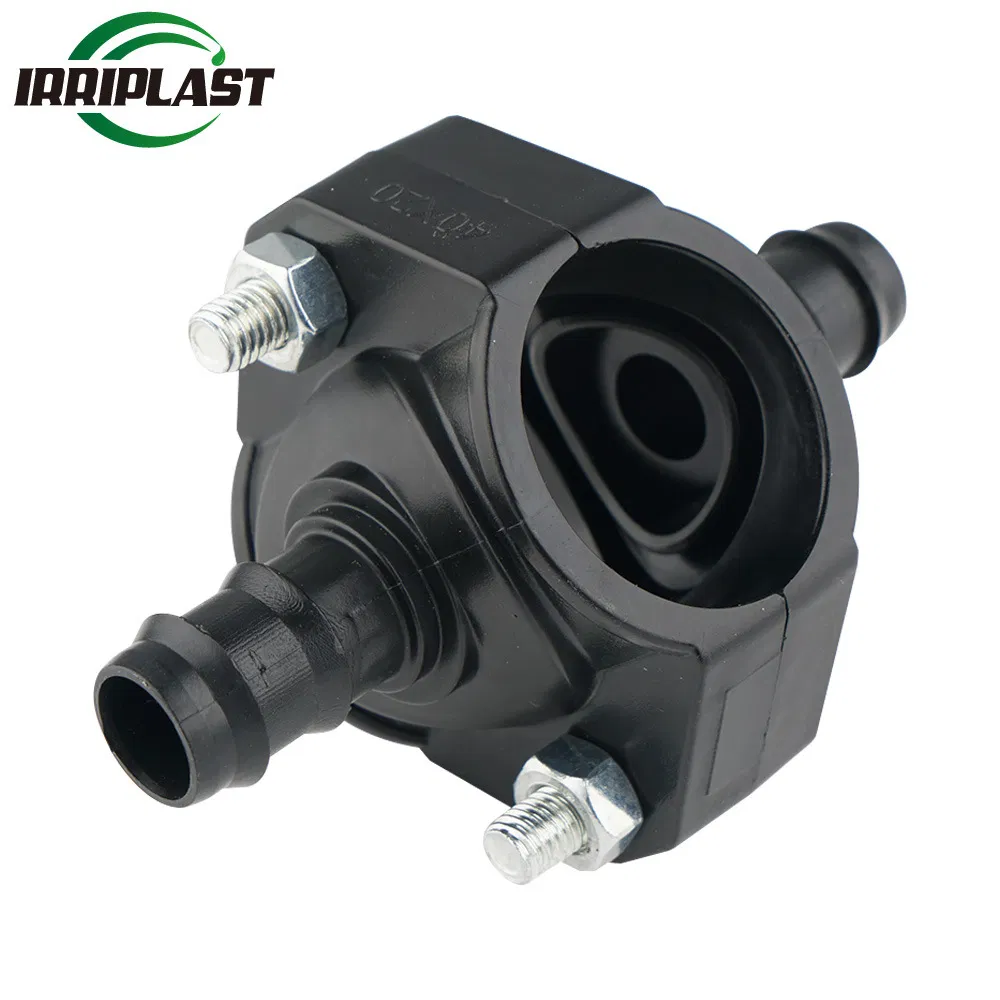 Raw Material Axial Plastic HDPE PP Compression Fitting Irrigation Saddle