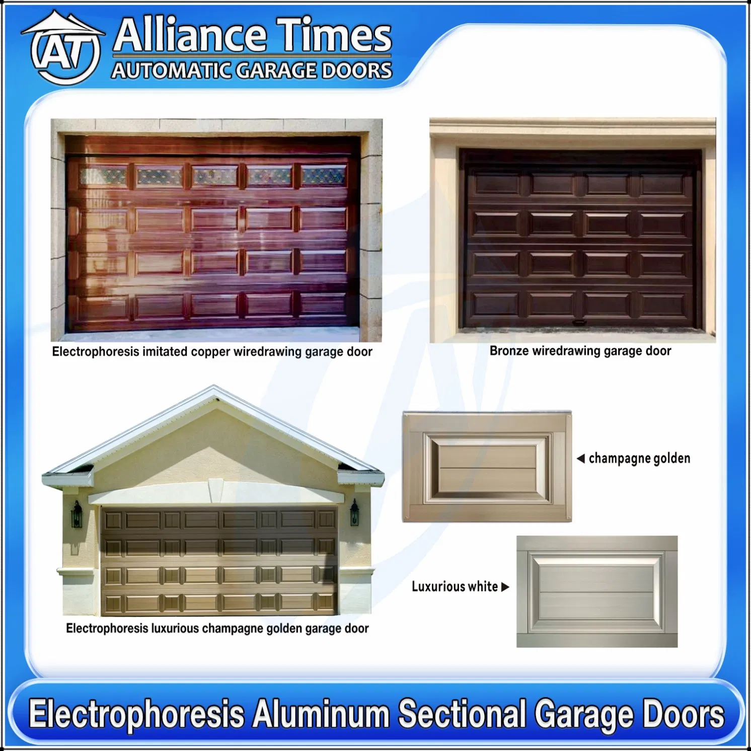 Elegant Automatic Garage Doors with Advanced Safety Technology