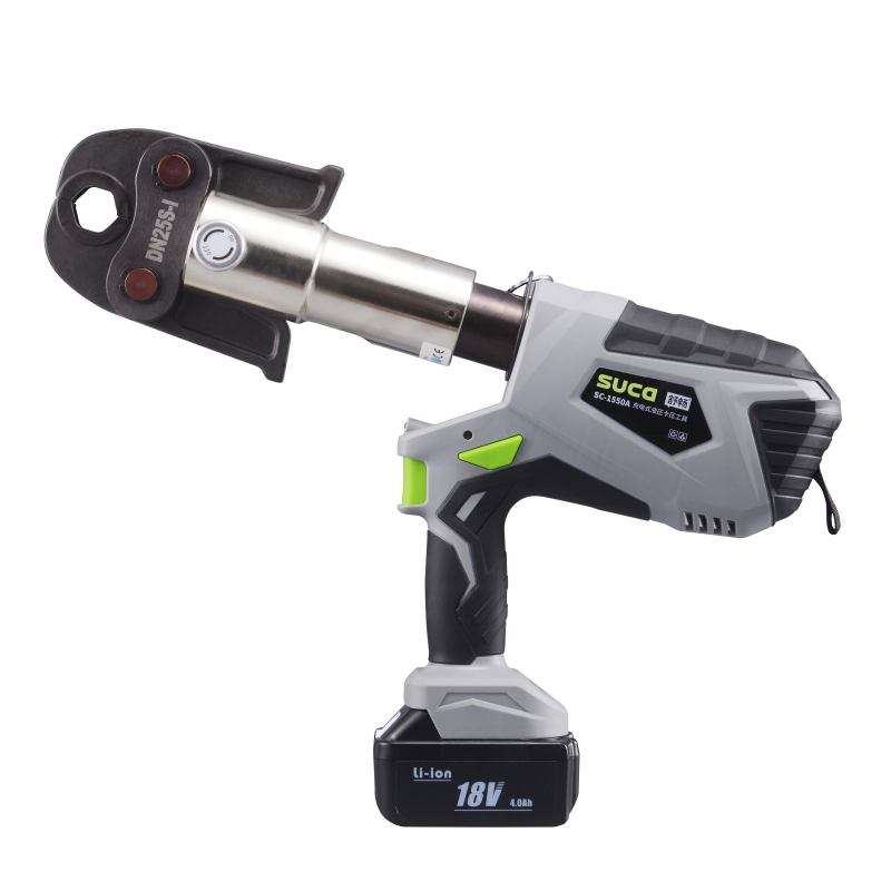 Suca Electric Hydraulic Press Tool Electric Pex Crimper Cordless Copper Plumbing Crimping Tool Battery Powered Copper Pipe Crimping Tool