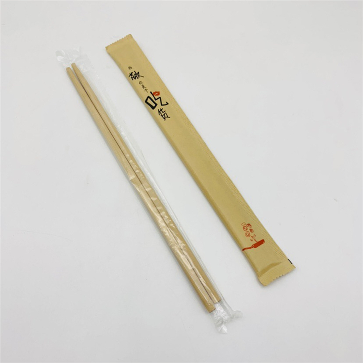 One Pair Per Package Bamboo Chopsticks for Takeaway Food