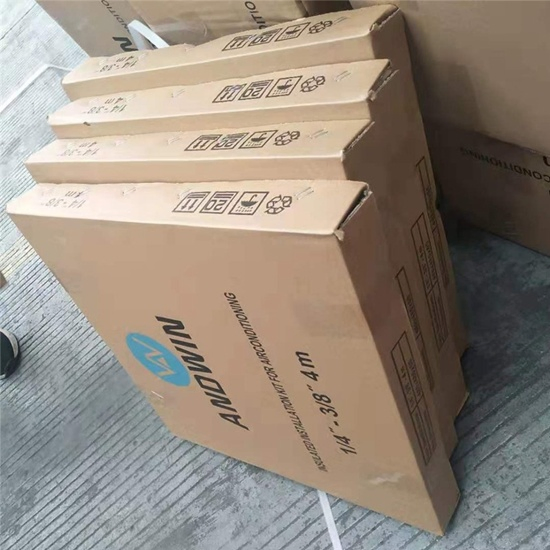 Three Layer Insulation 3/8"+3/4" Copper/Aluminum Tube Pair Coil with Insulation and Nuts for Air Conditioner