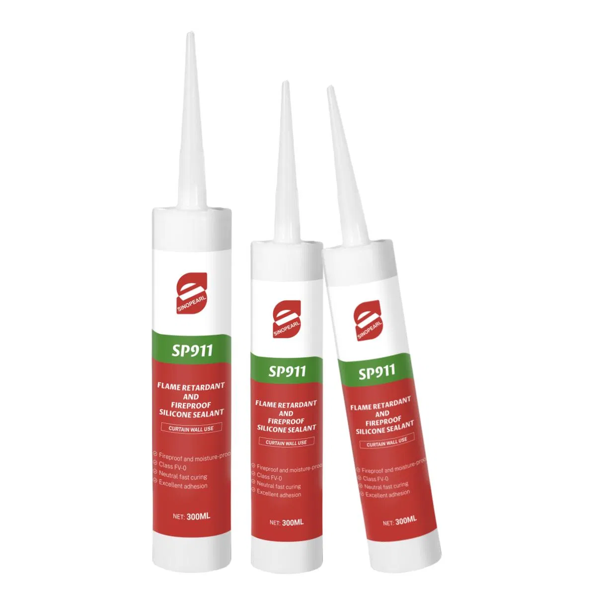 Sp911 Neutral Silicone Sealant Contact Adhesive Fireproof Fire Resistant Super Glue Adhesive Waterproof