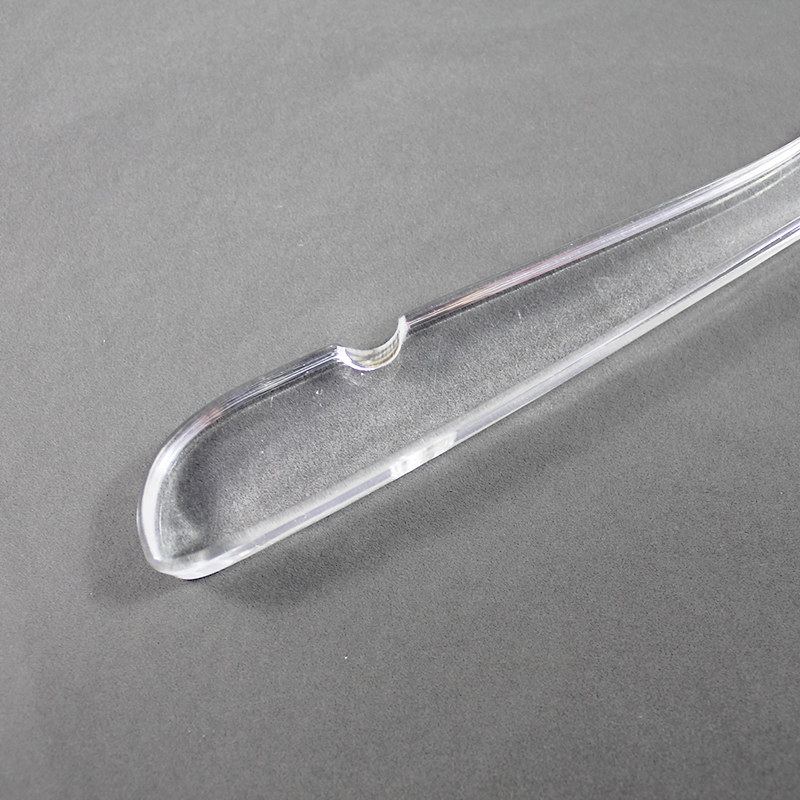 Custom Sizes Clear Acrylic Coat Hanger for Garment Shop/Hotel/Office