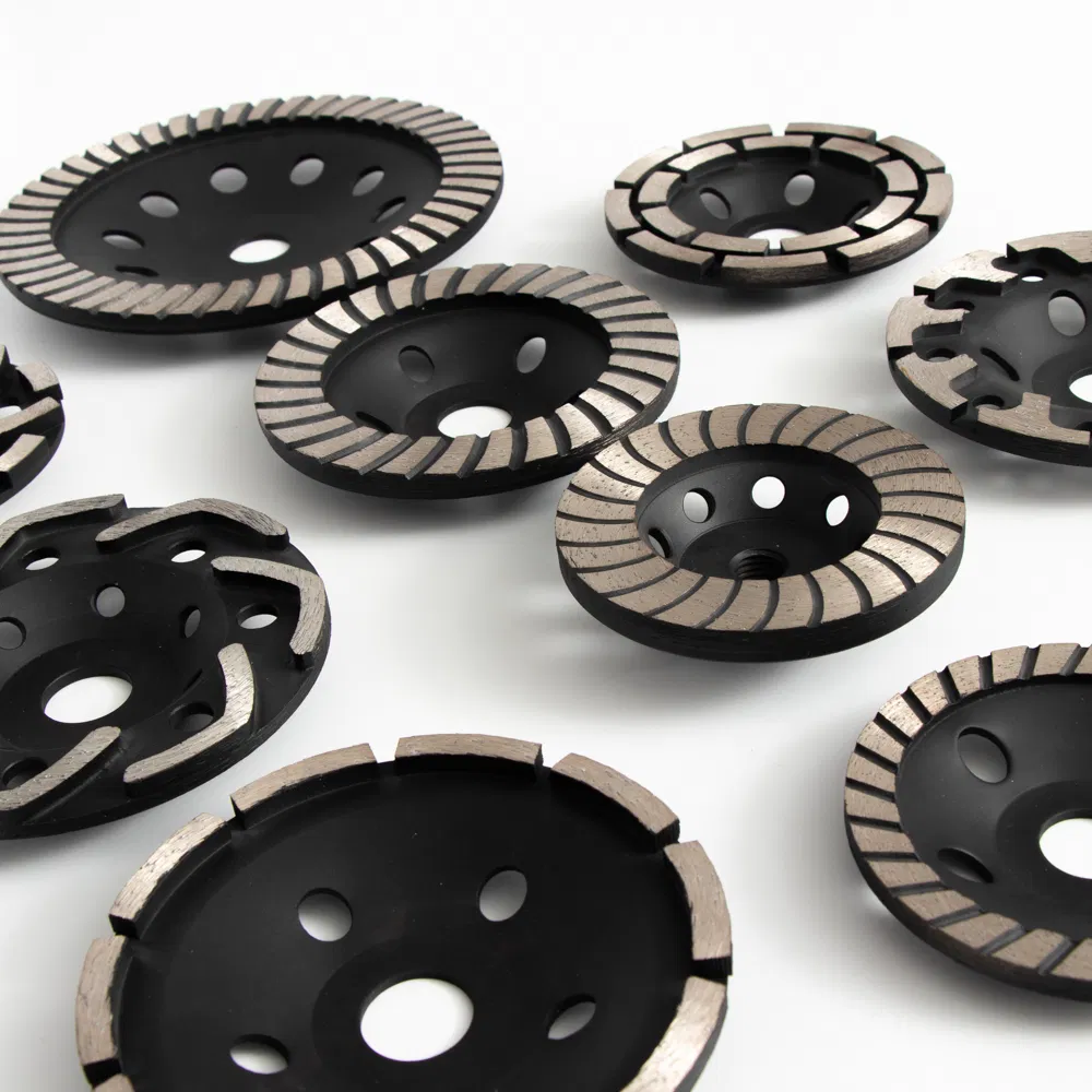 105mm Diamond Turbo Cup Grinding Wheel for Stone Grinding