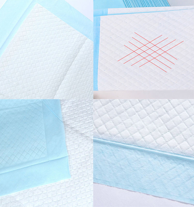 Factory Price Blue Sheet Disposable Underpad Medical Nursing Pad for Hospital Use