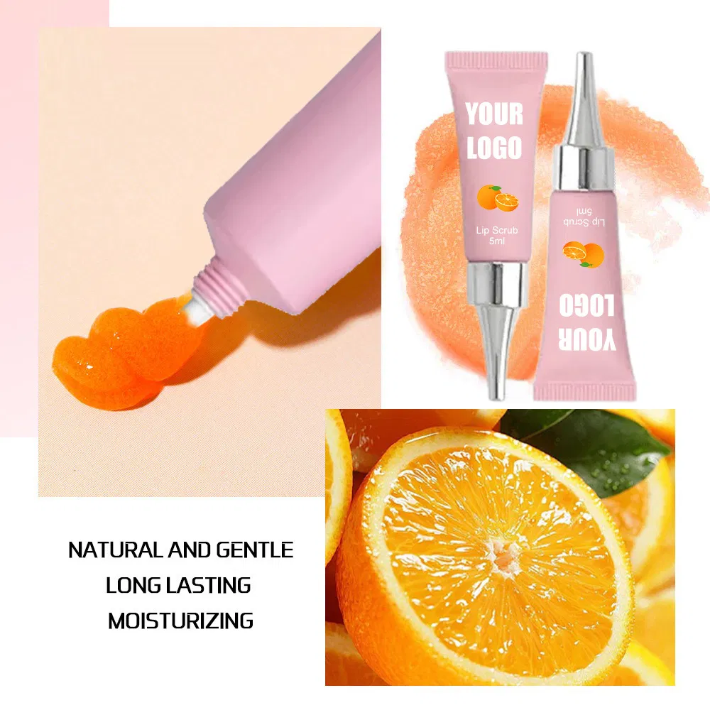 Private Label Natural Organic Fruit Strawberry Lip Care Exfoliator Lip Scrub Supplier