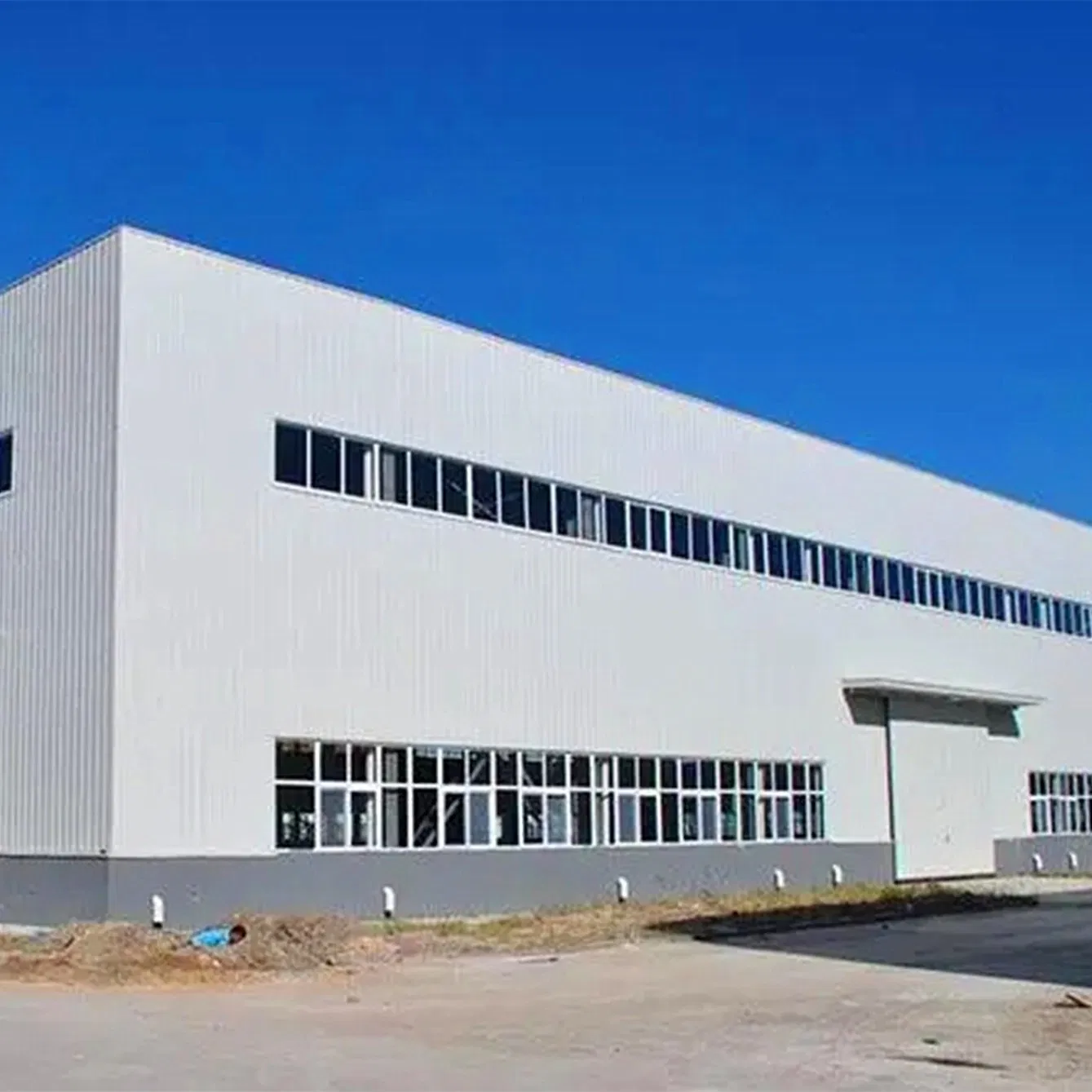 Metal Construction Prefabricated Warehouse with H Column Beam