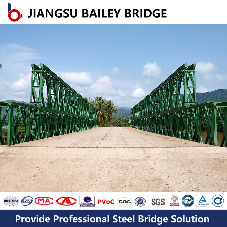 Manufacture Bailey Steel Structure Bridge Components Prefabricated Modern Design