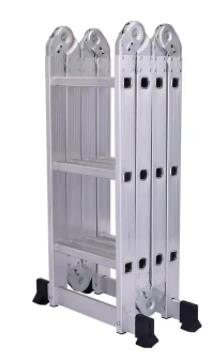 Aluminum Multi Purpose Telescopic Ladder Extension Tall En131 Certificate Ladder