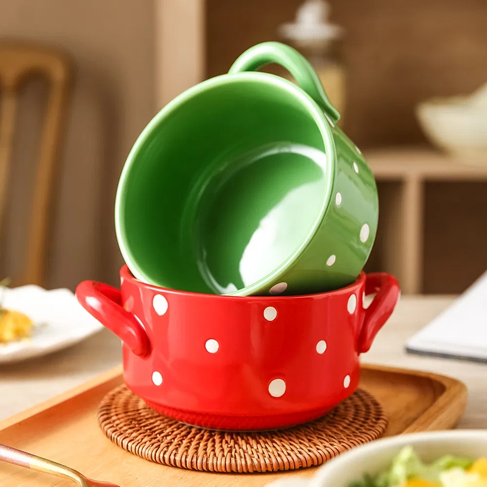 Exquisite Food Grade Ceramic Porcelain Dinnerware Bowl for Conference Meals