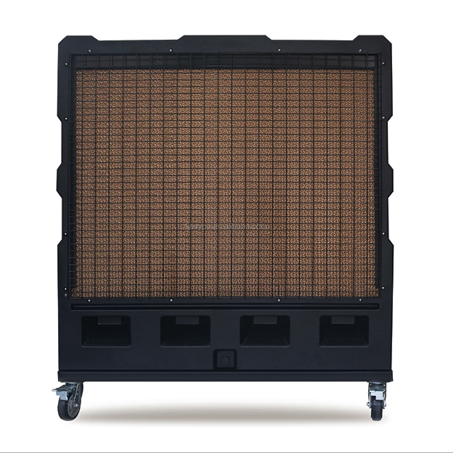 300L Large Water Tank 40, 000CMH Airflow 1.1kw Power Portable Evaporative Air Cooler with Continuously Variable Fan Speeds