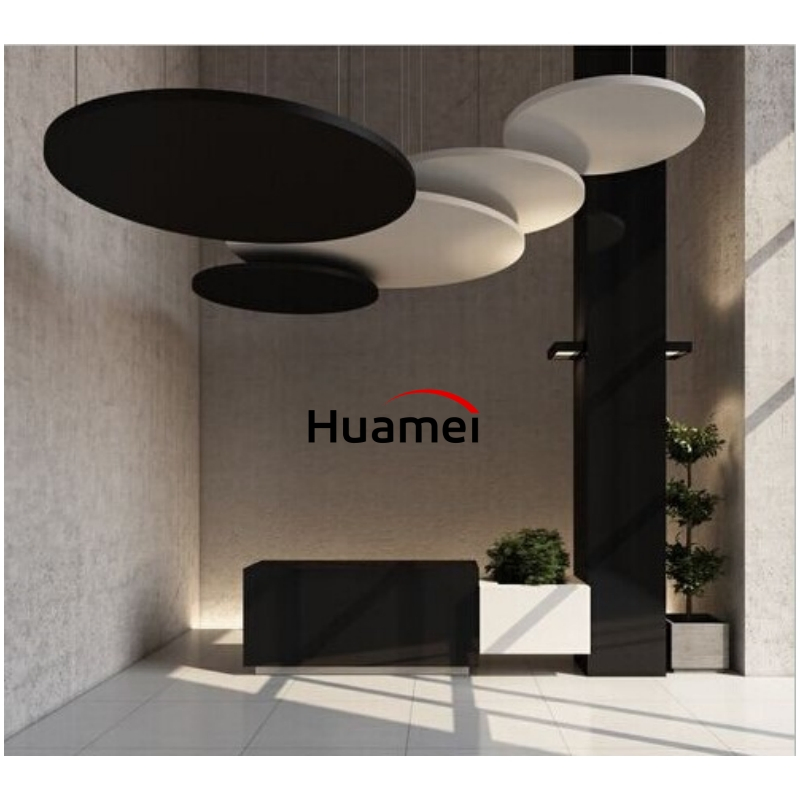 Color Brilliancy of Suspended Ceiling Panels Fiber Glass Acoustical Ceiling Tiles