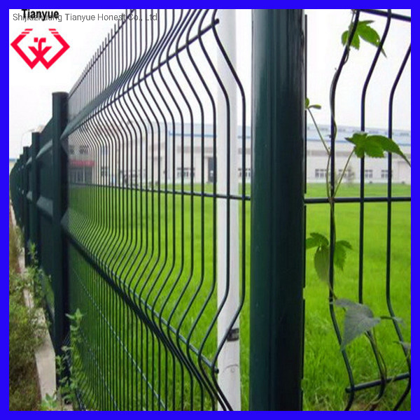 Dark Green PVC Coated Fence Netting / PVC Fence with Factory Price