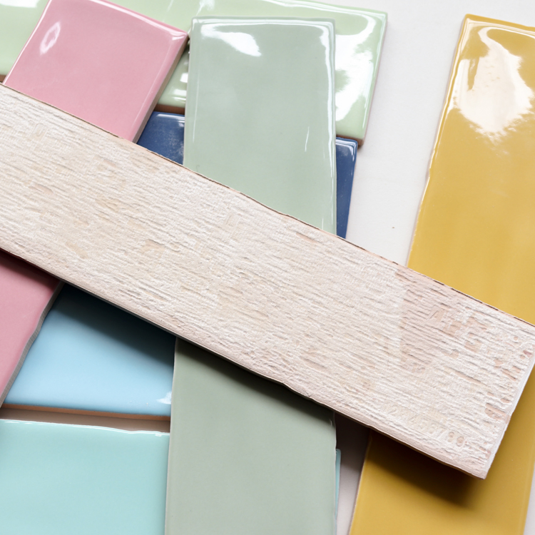 Cheap Bathroom Wall Tile Backsplash Ceramic Subway Tiles in Dark Blue Color