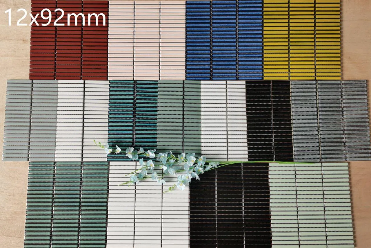 Керамическая мозаика Vibrant Custom Porcelain для интерьера