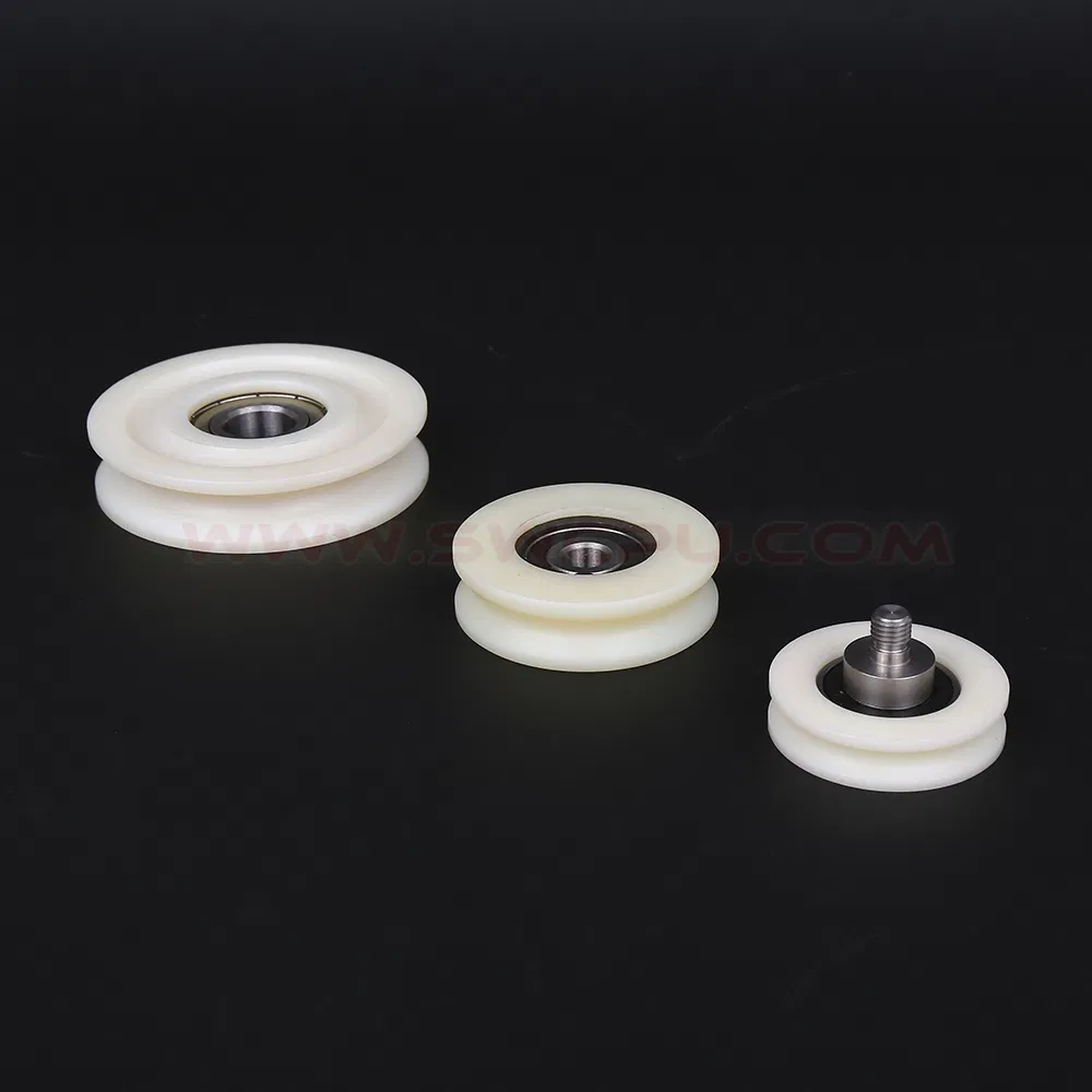 Custom Made Wear Resistant POM Wheel Sliding Roller with Bolt