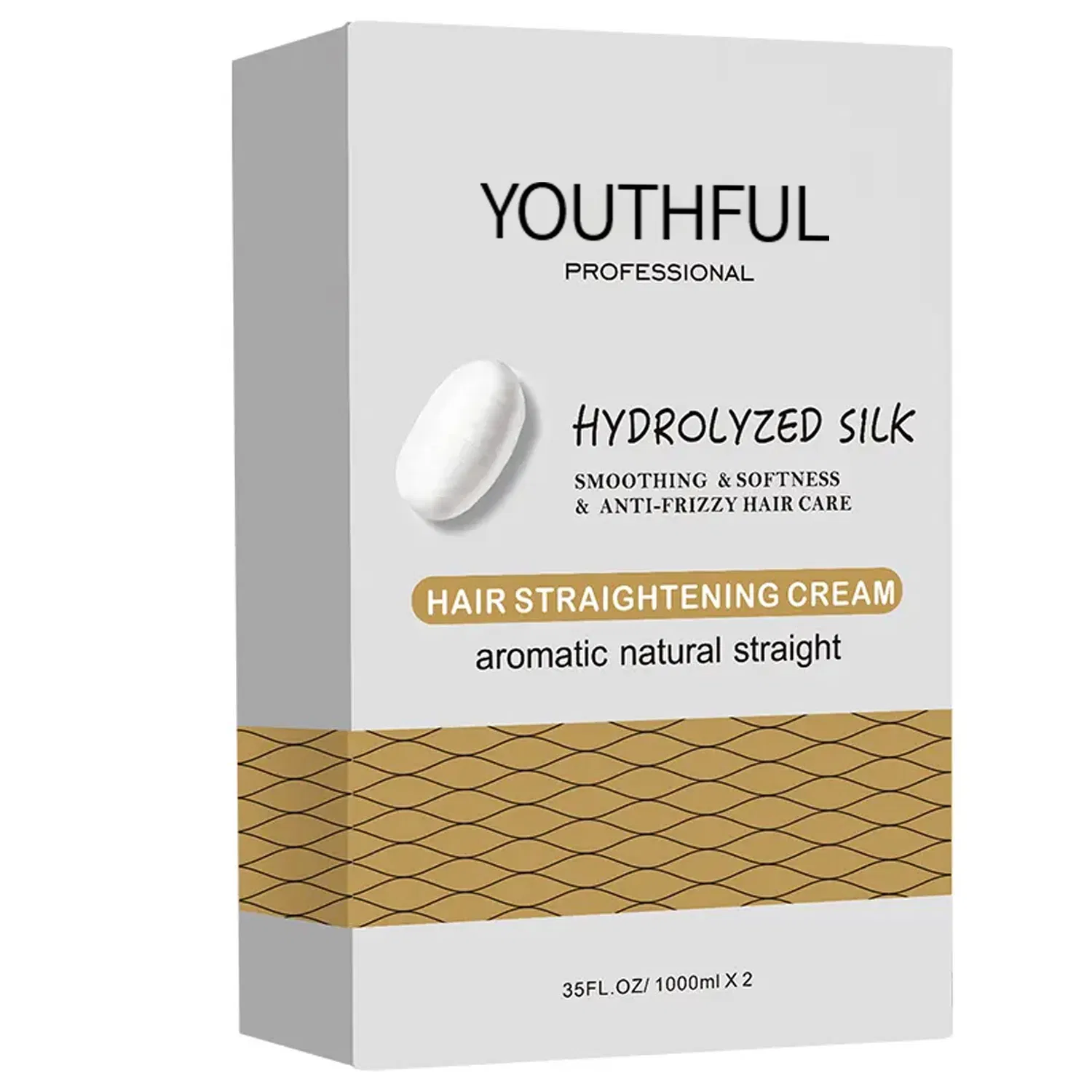 Professional Silky Protein Hair Straightening Moisturizing Cream