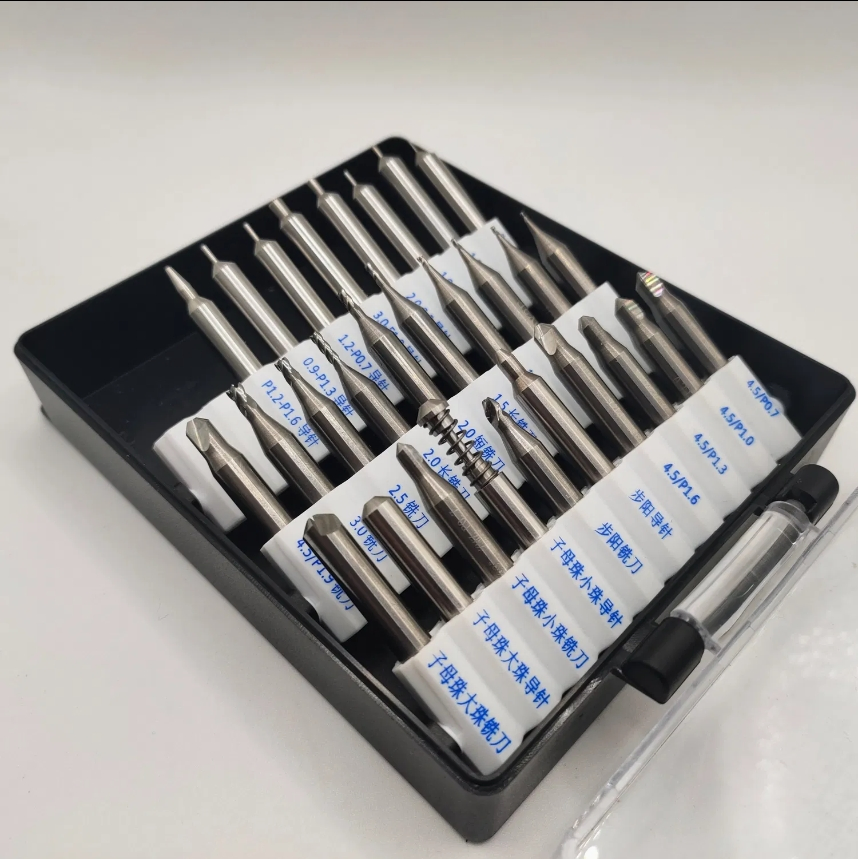 Milling Cutter & Decoder Probe Tracer for Vertical Key Cutting Machine Locksmith Tools