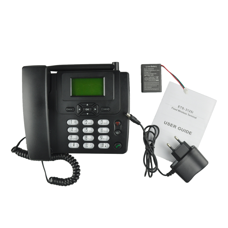 Manufacturer GSM Fixed Wireless Phone FM Radio SIM Card GSM Desk Phone