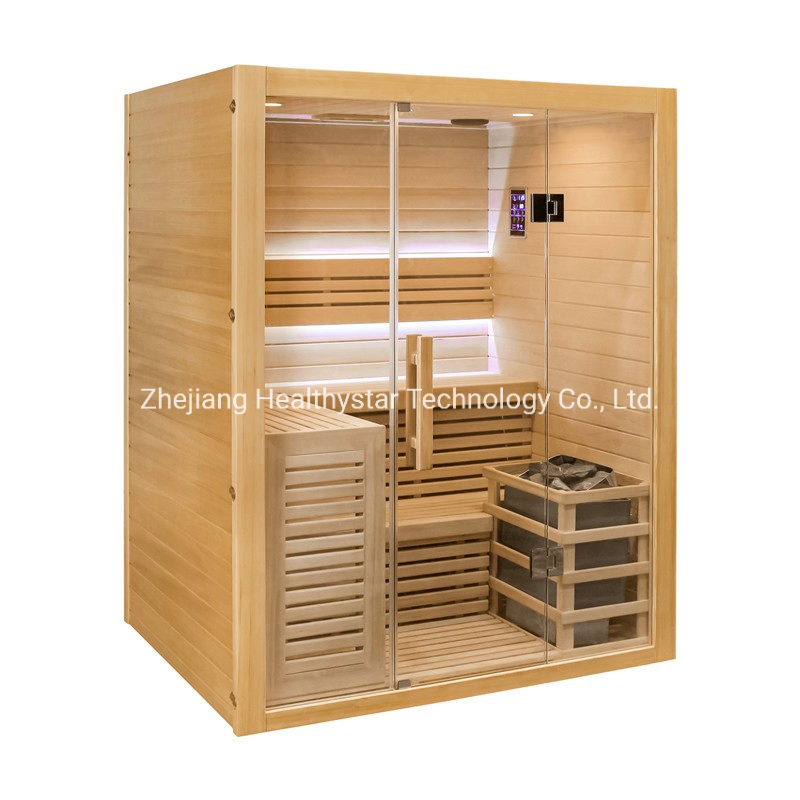 2022 Hot Sale Computer Control Panel Sauna Room for 3 Person