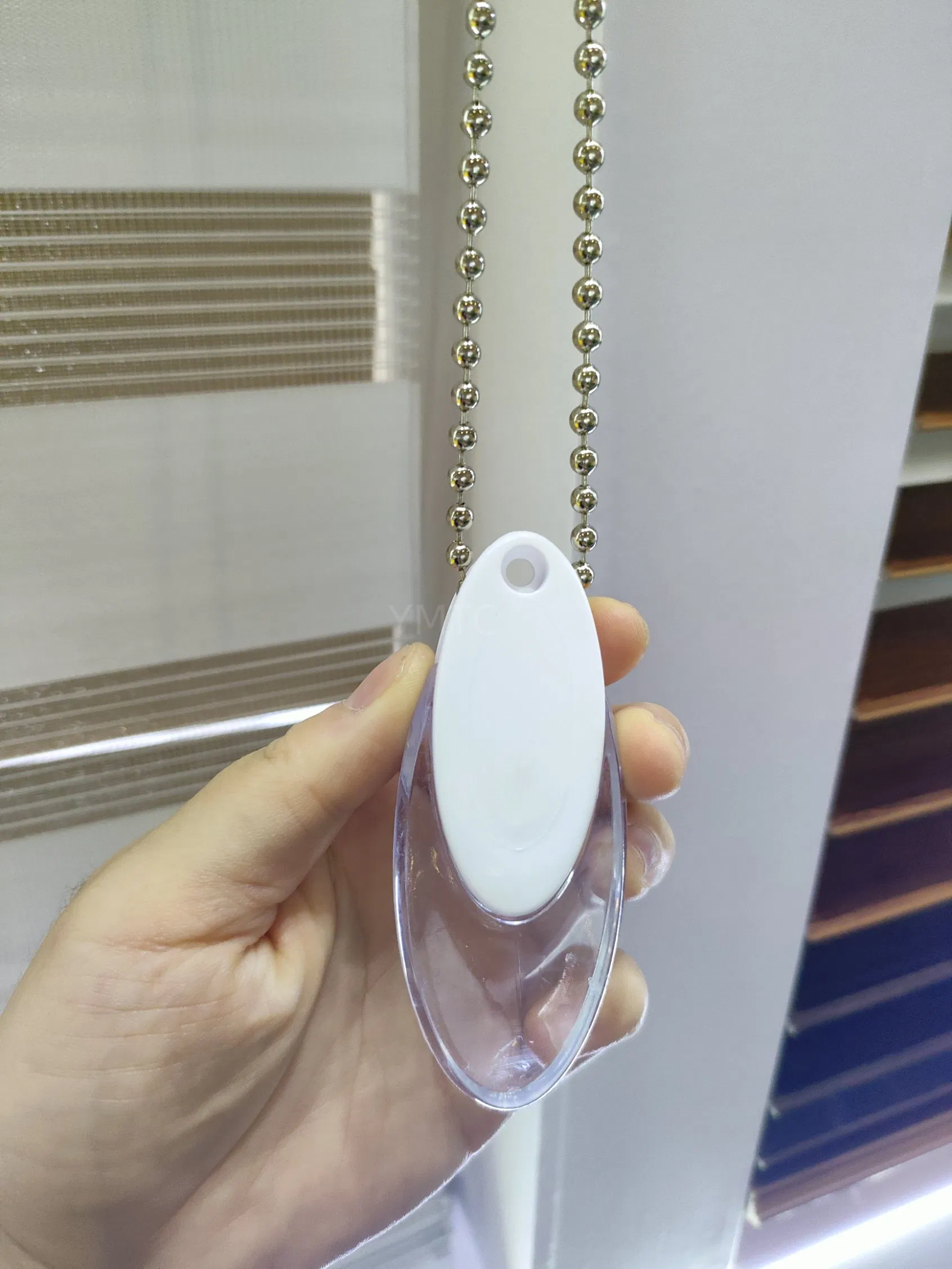 Factory High Quality Manual Plastic Bead Zebra Blinds with Breathable Fabric