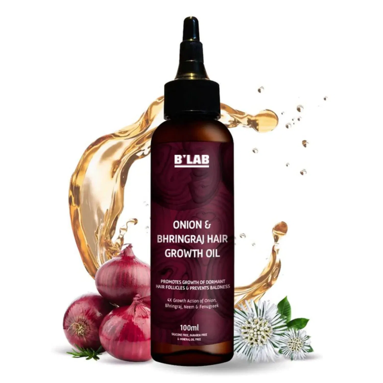 Wholesale Hair Products Essential Oil Onion Oils for Hair Growth