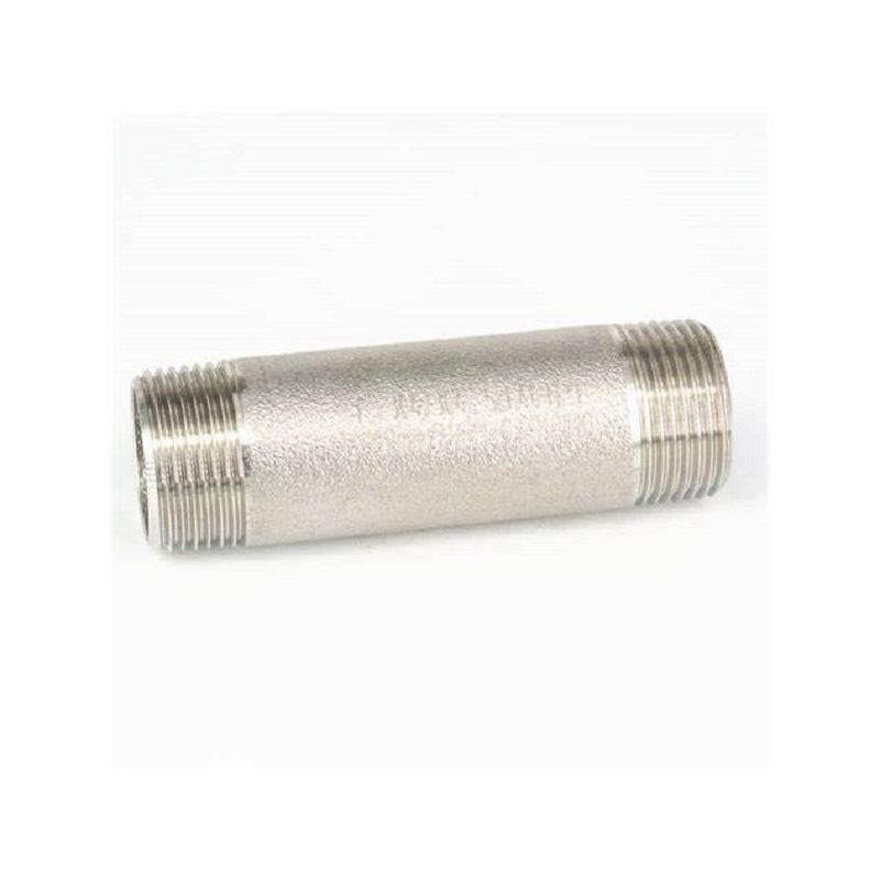 Stainless Steel Threaded Hex Hexagon Pipe Fitting Nipple