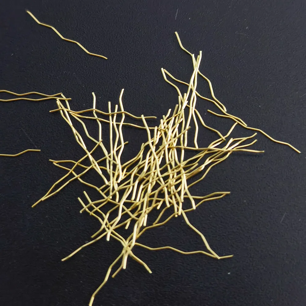 Premium Copper Coated Micro Steel Fibers Enhanced Adhesion for Uhpc