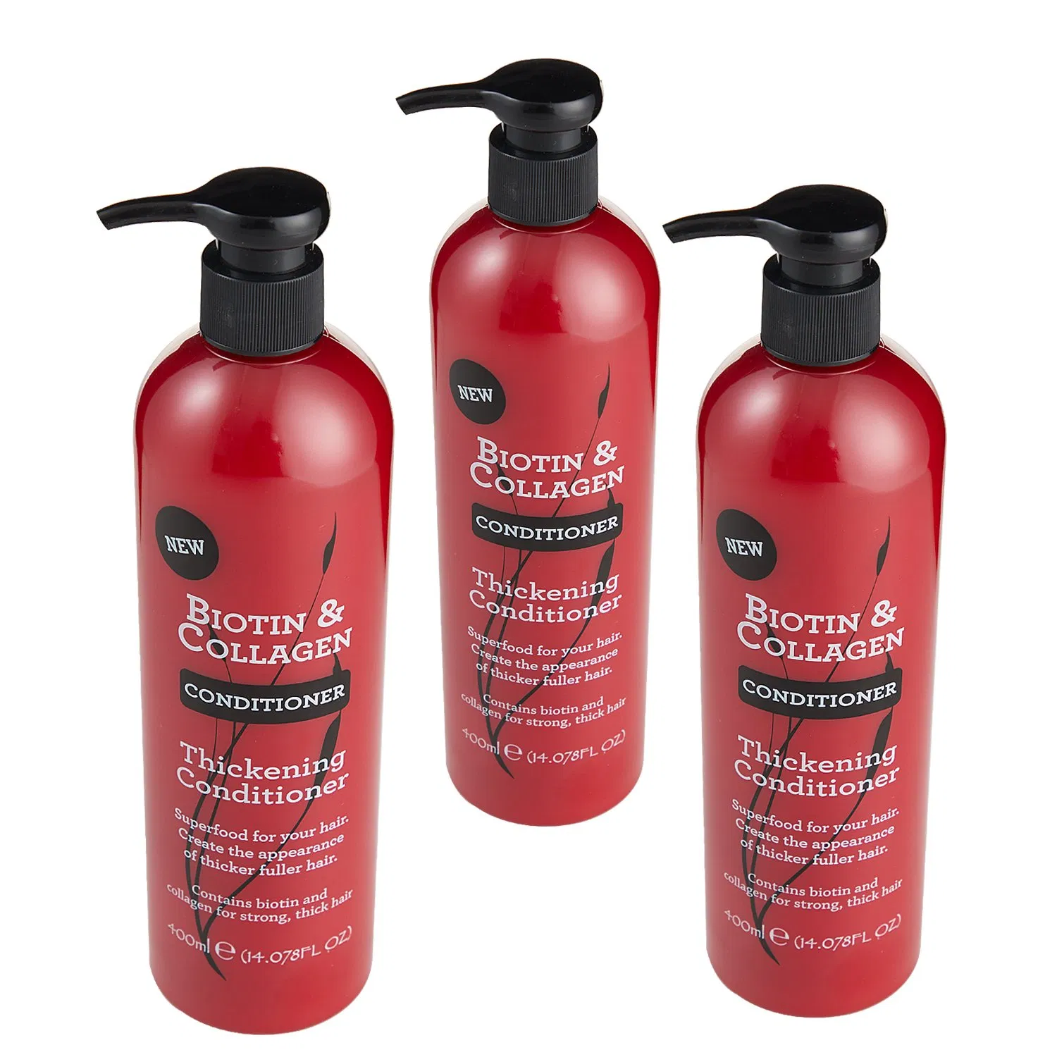 400ml Best Selling Biotin & Collagen Hair Conditioner Moisturising Damaged Hair