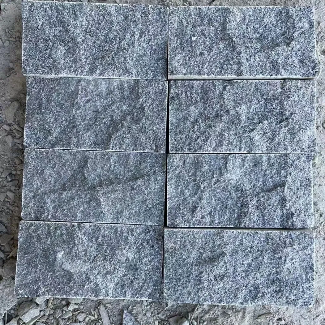 Top Quality Black Grey Granite Stones G654 New Granite Paver Cubes for Sale Cobbles Granite Cobblestone