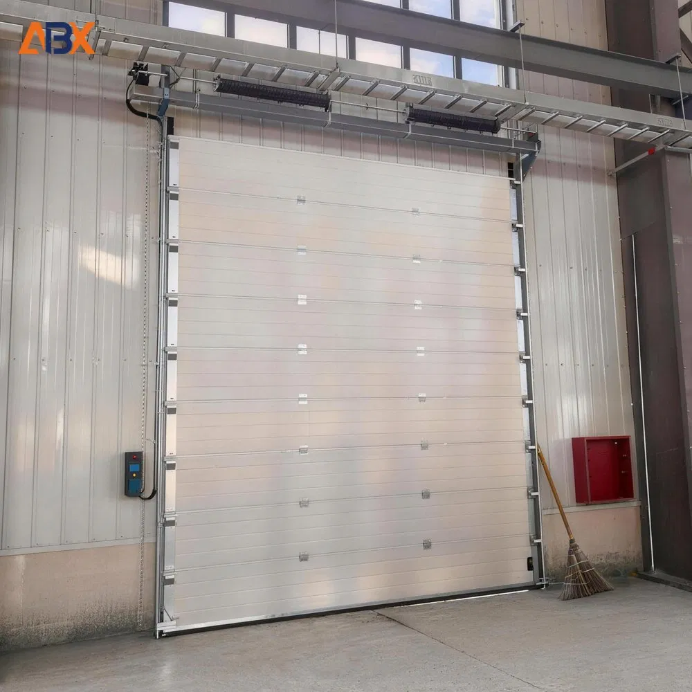 Corrosion Resistant Electric Aluminium Folding Insulated Sectional Garage Lift Door for Coastal Region and High Humidity Areas
