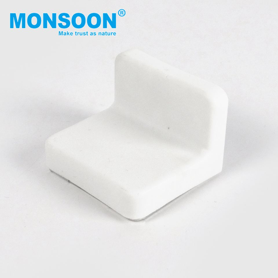 Heavy Duty White Zinc Plate Iron L Shape Angle Board Holder Reinforce Bracket Kitchen Cabinet Connectors Shelf Support