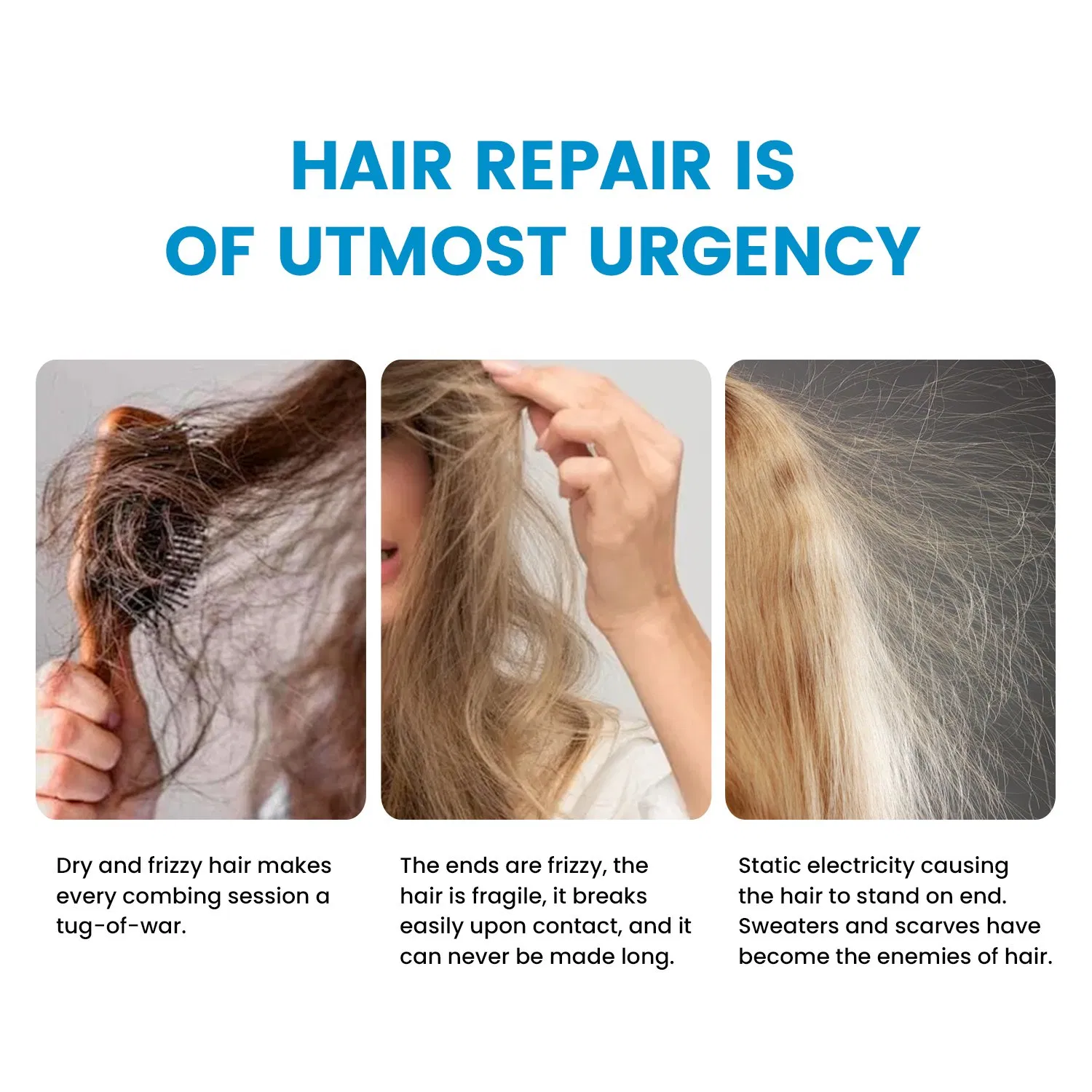 Organic Deep Repair Hair Mask Fermented Matsutake Extract for Dry Damaged Hair