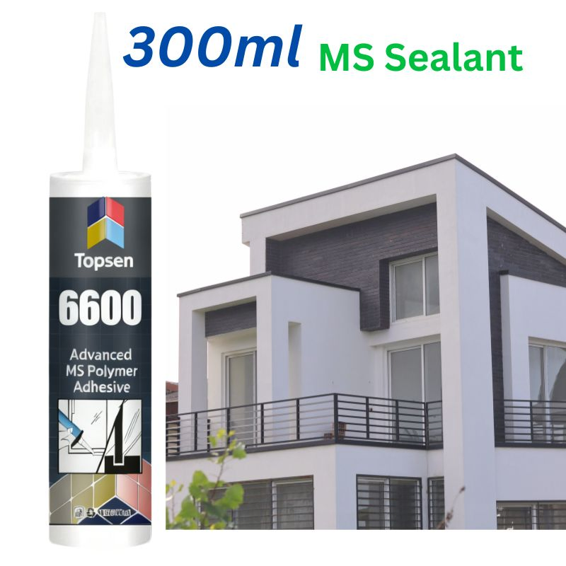 Modified Silicone (MS) Sealant - Waterproof UV Resistant for Metal Glass Wood Bonding