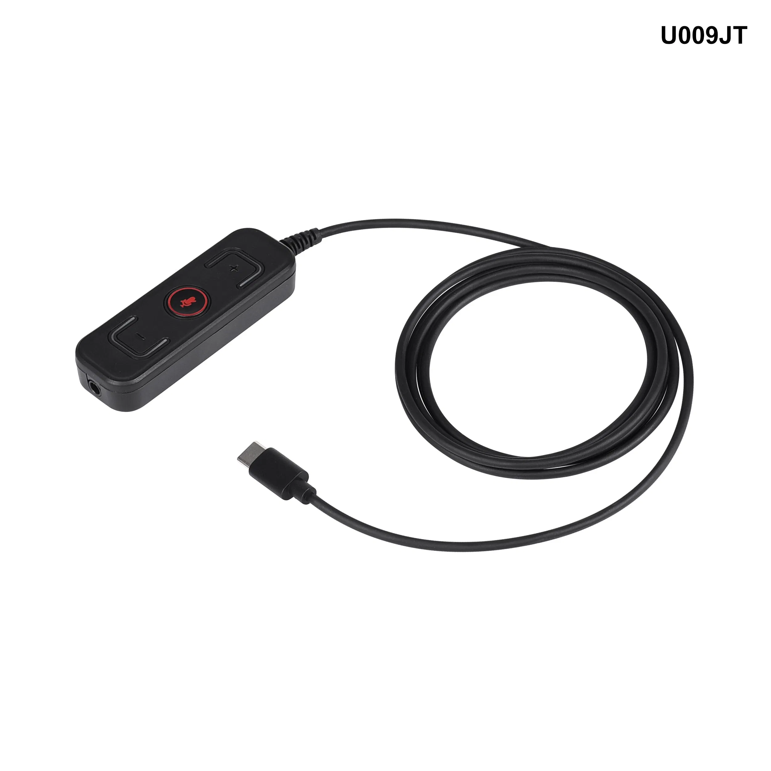 Кабель-переходник 3.5 мм Jack на USB с кнопкой управления