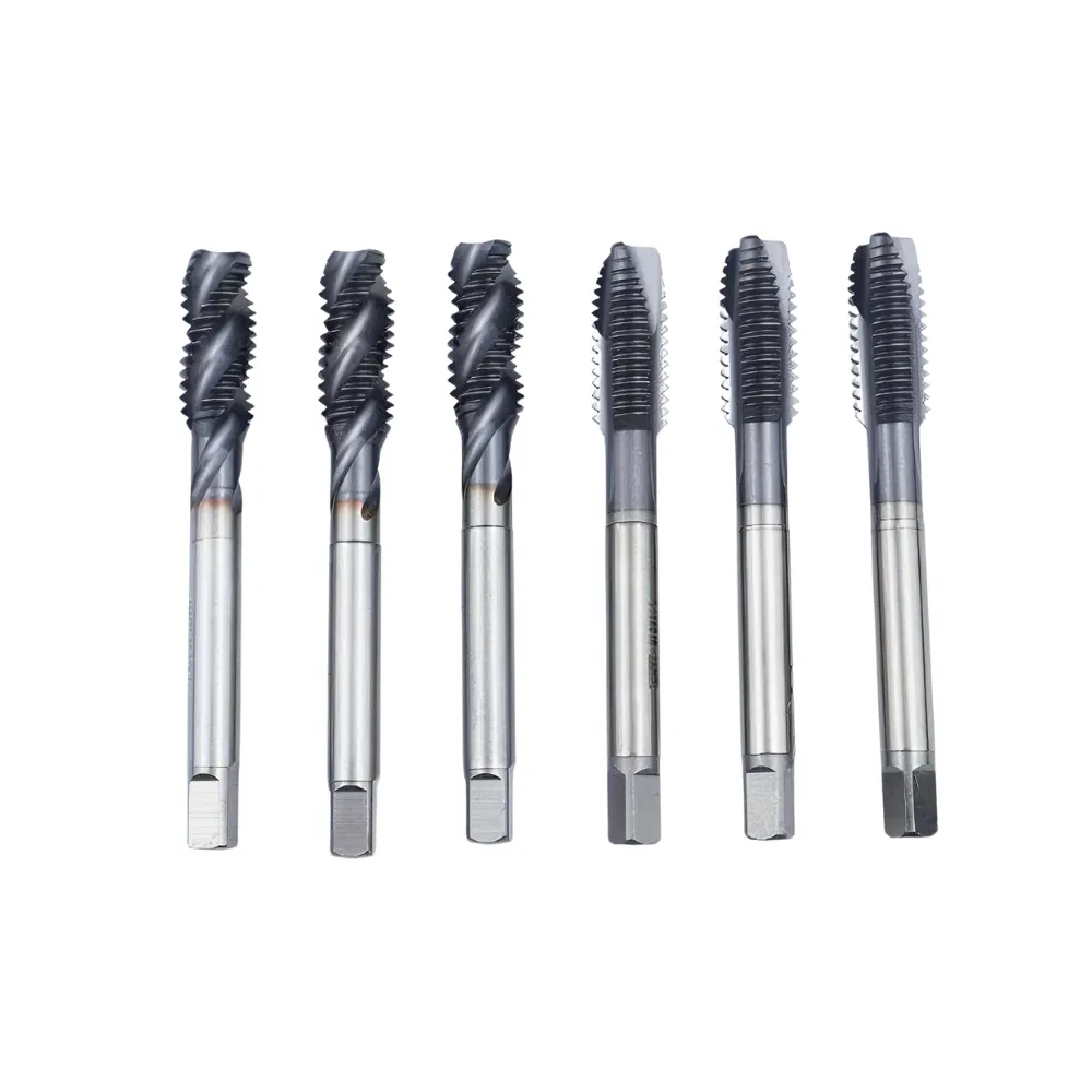 Высокопрочные машинные метчики HSS с покрытием