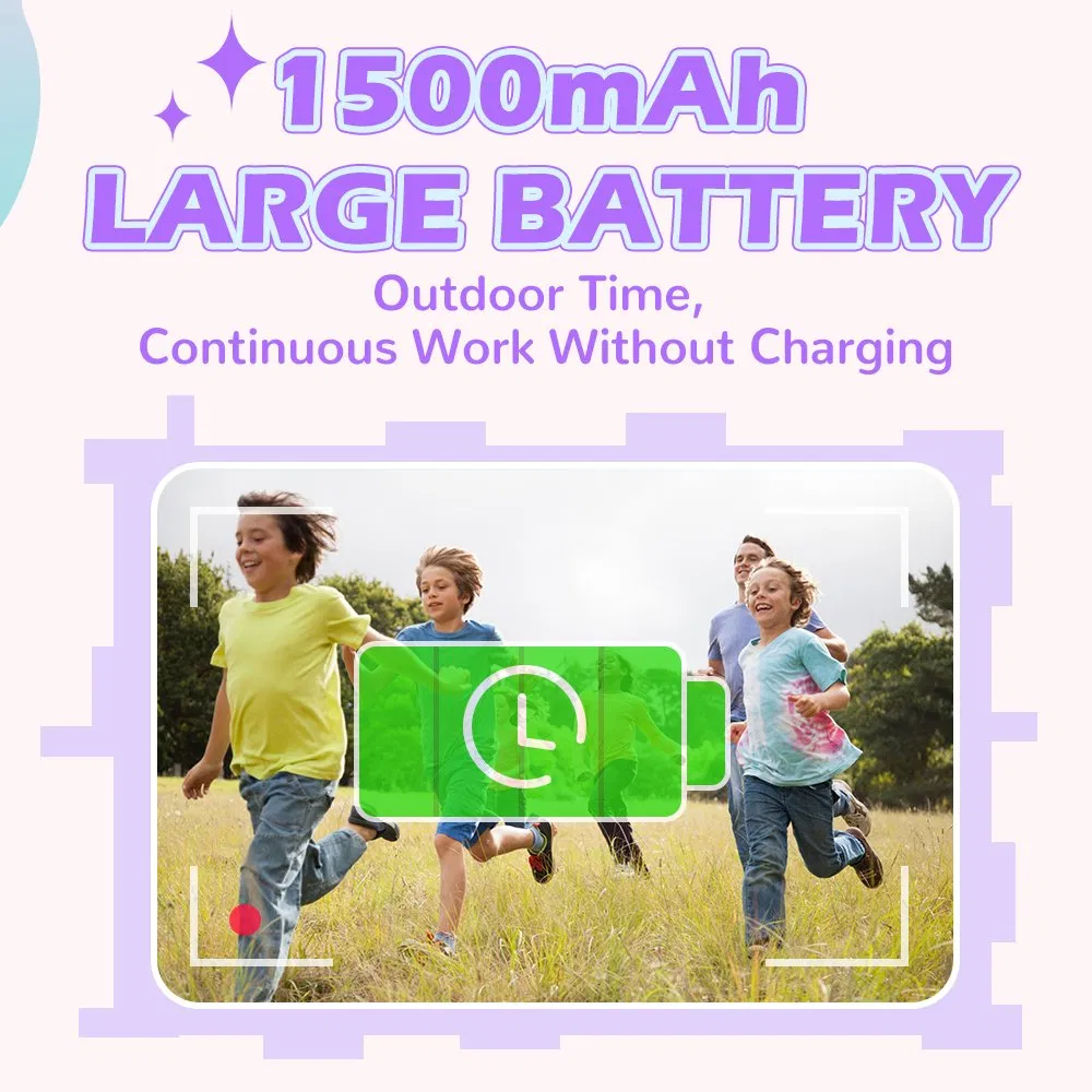 Детская камера Cp02 с термопринтером, розовая