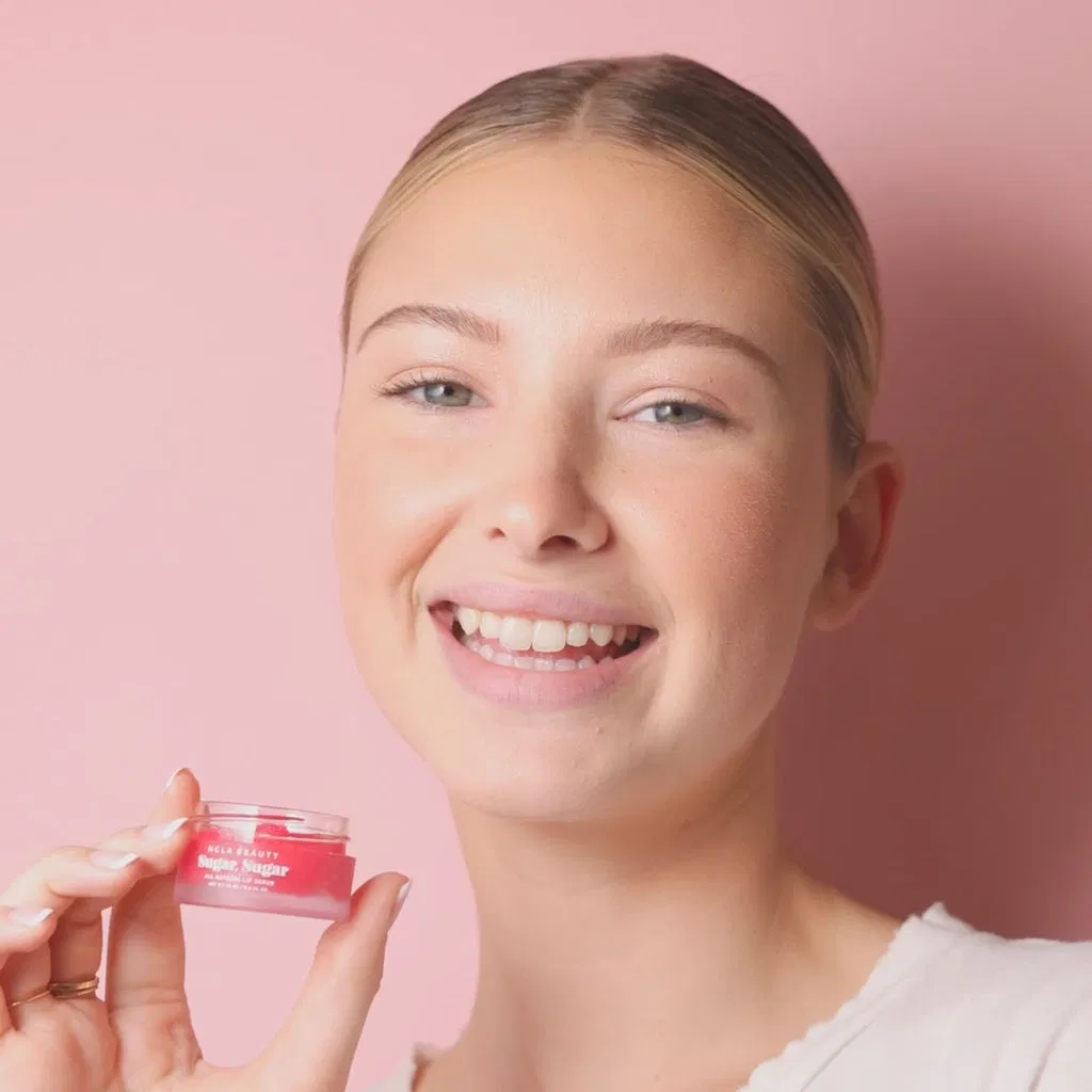 Non-Irritating Smoother Vegan Moisturizing Sugar Exfoliating Private Label Lip Care Organic Lip Scrub
