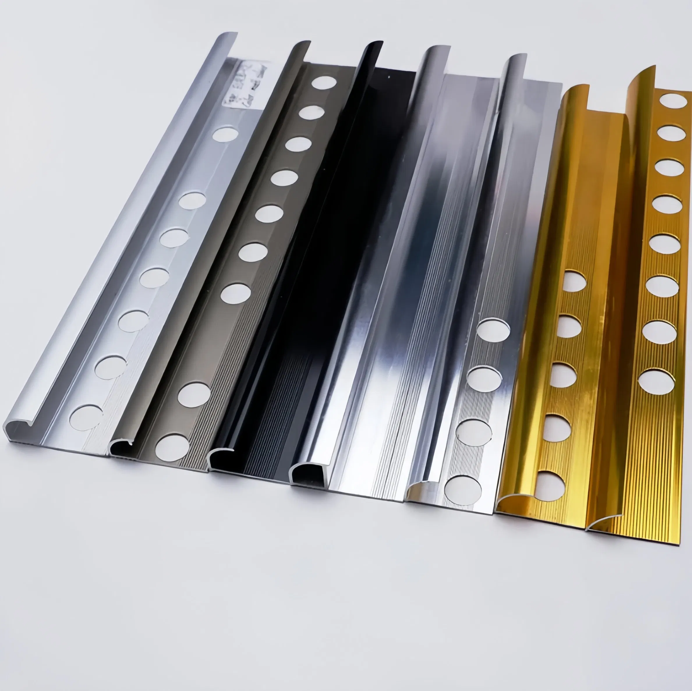 Various Options of Aluminum Alloy Metal Tile Decorative Strips