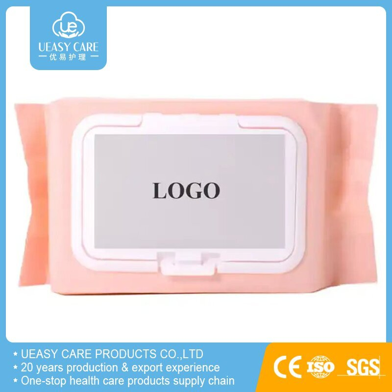 Unisoft Material Wet Tissue Toilet Flushable Wipes with Private Label
