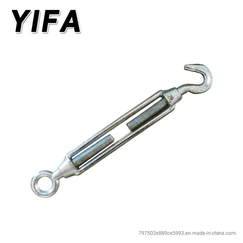 Galvanized Commercial Type Malleable Eye&Hook Turnbuckle